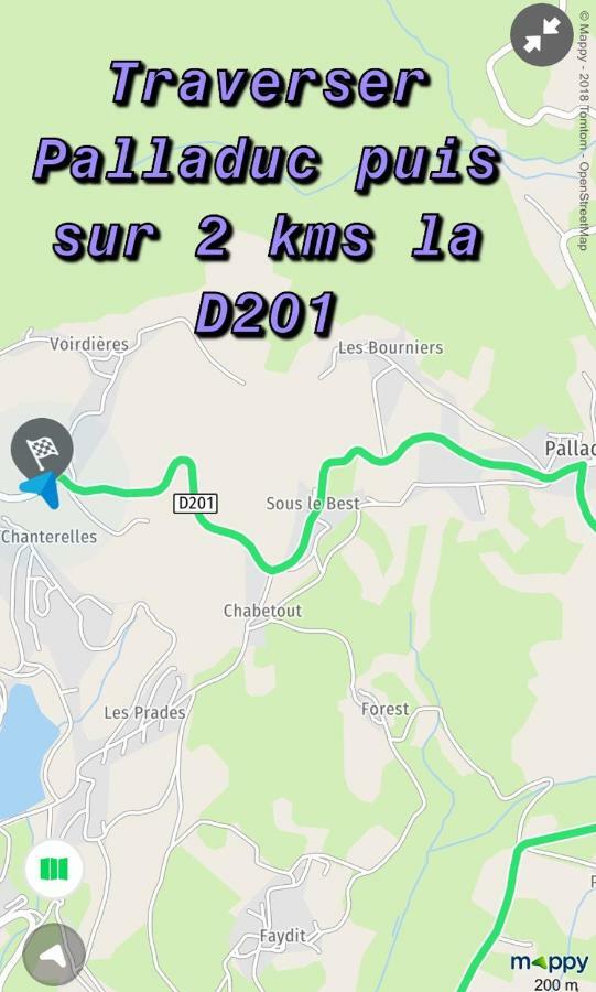Au Vieux Logis 63 Bed & Breakfast Saint-Remy-sur-Durolle Bagian luar foto